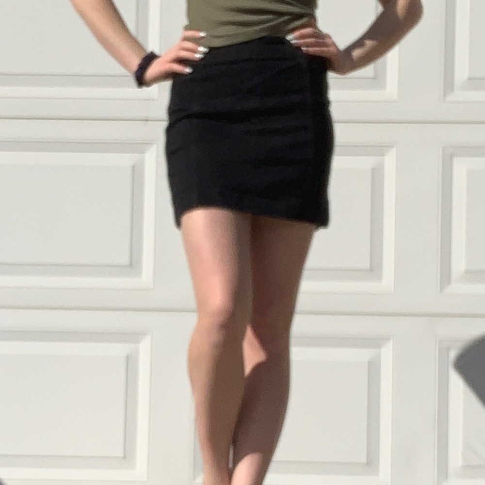 Black Mini Skirt